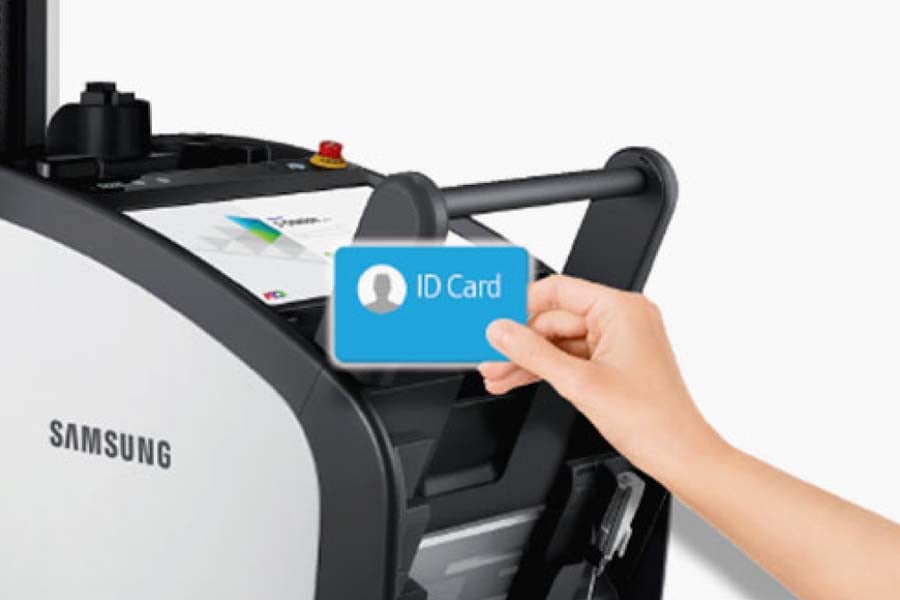 Embedded RFID Badge Tag