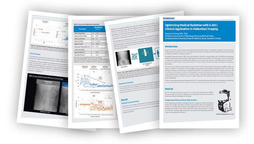 Radiography | S-AEC Download | Samsung Healthcare